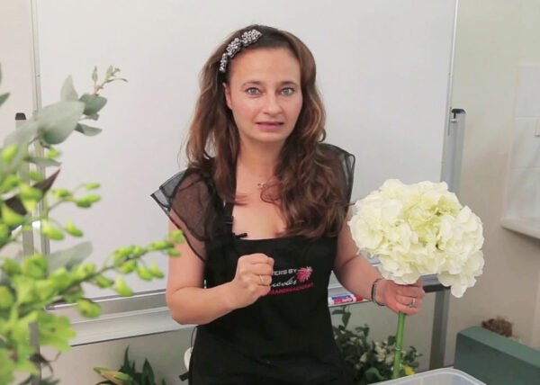 Mercedes Sarmini from Floral Gossip, Hydrangea flowers delivered Sydney wide